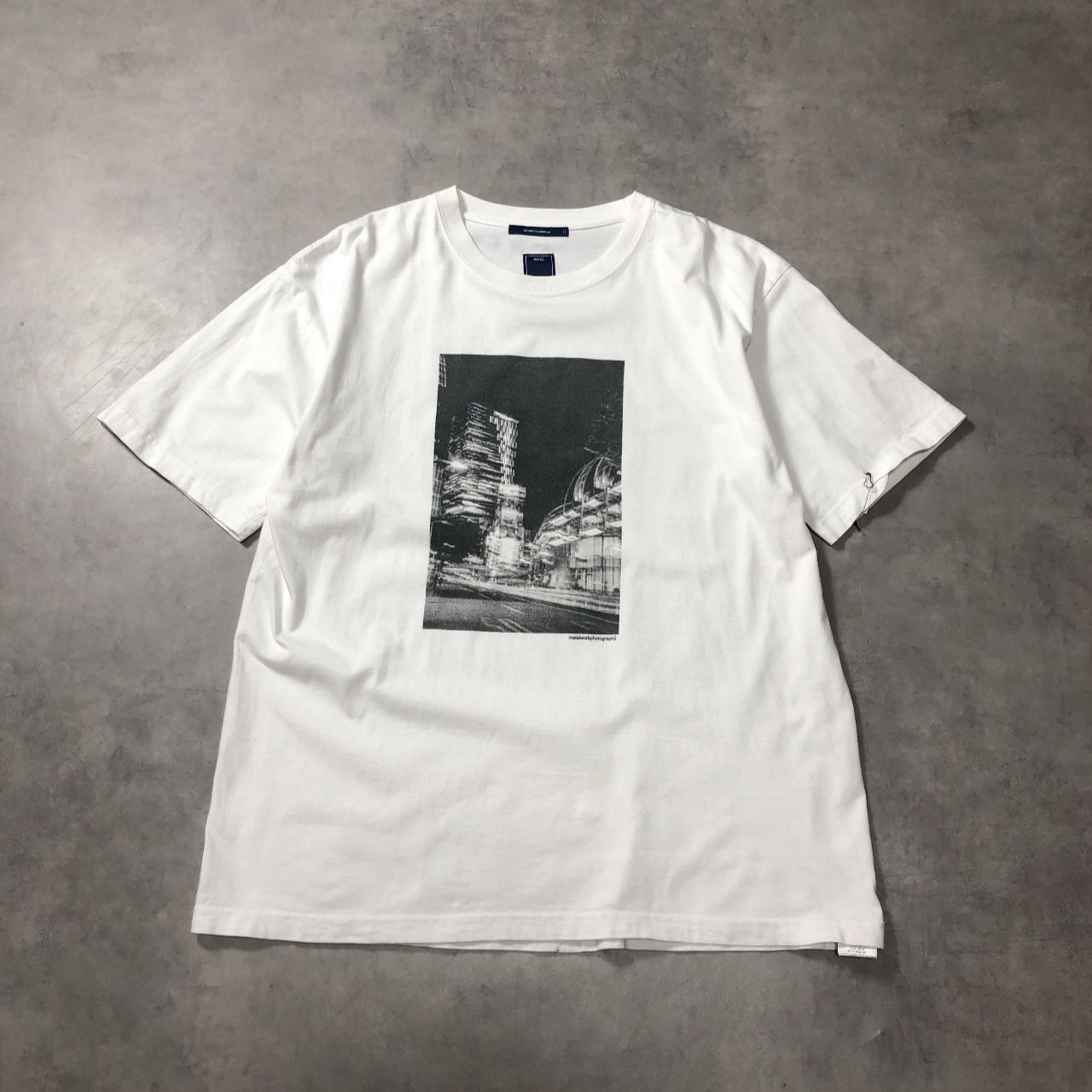 GQ5469◇Liberaiders RHC：フォトTシャツ◇L◇ホワイト系 Ron Herman