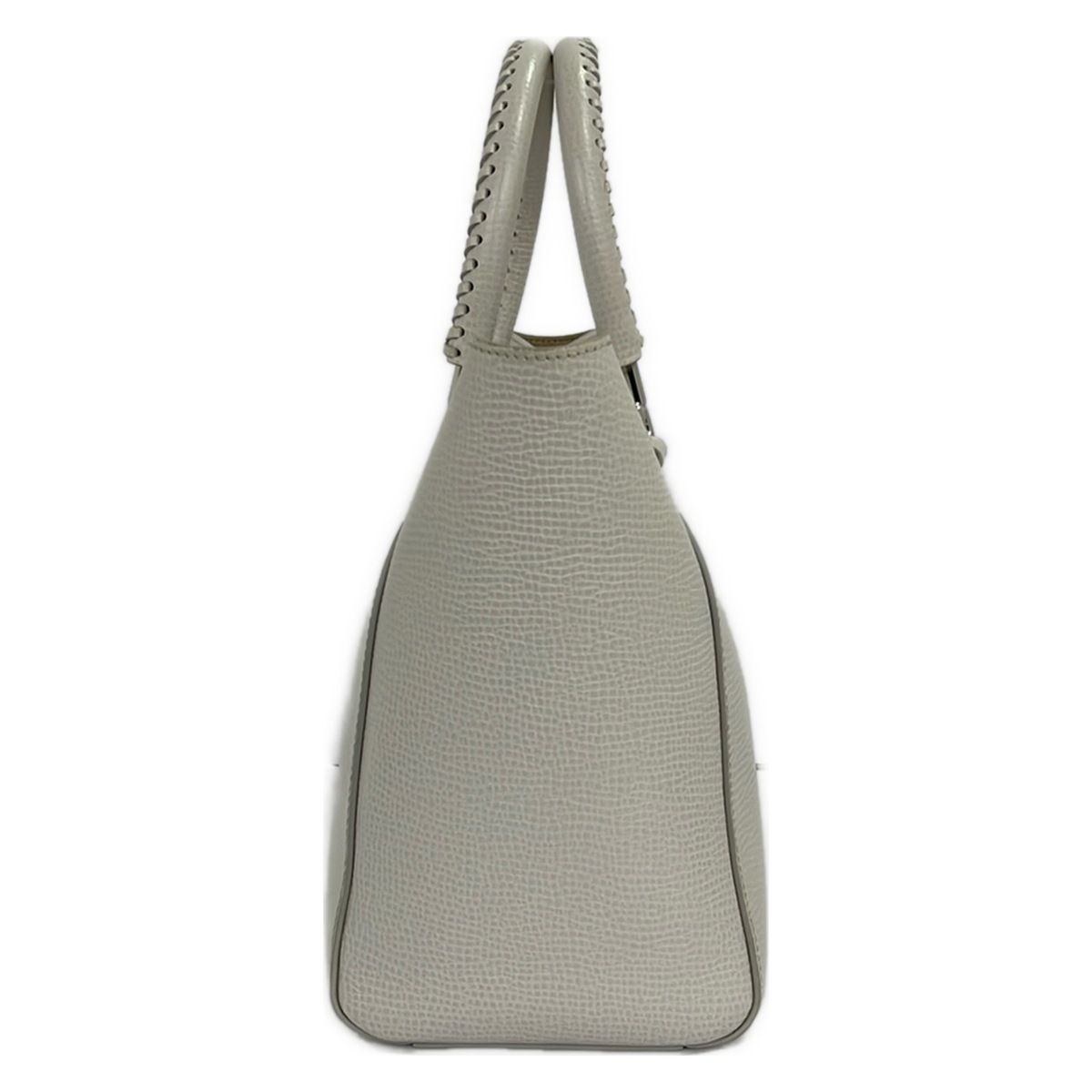 Max Mara(マックスマーラ) トートバッグ - ライトグレー レザー