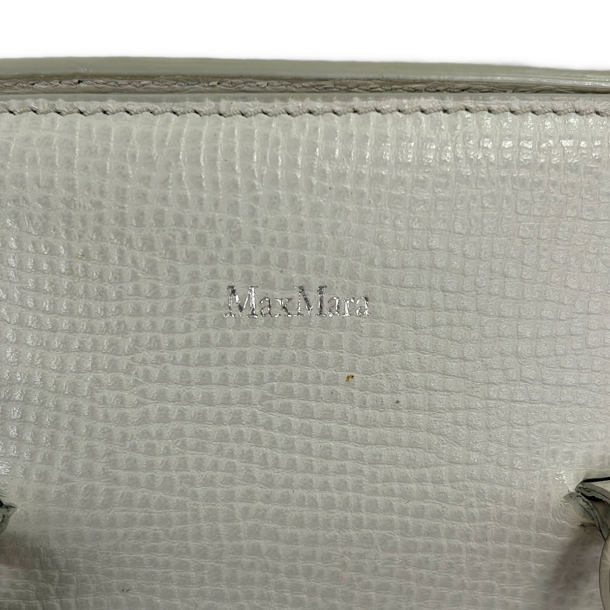 Max Mara(マックスマーラ) トートバッグ - ライトグレー レザー