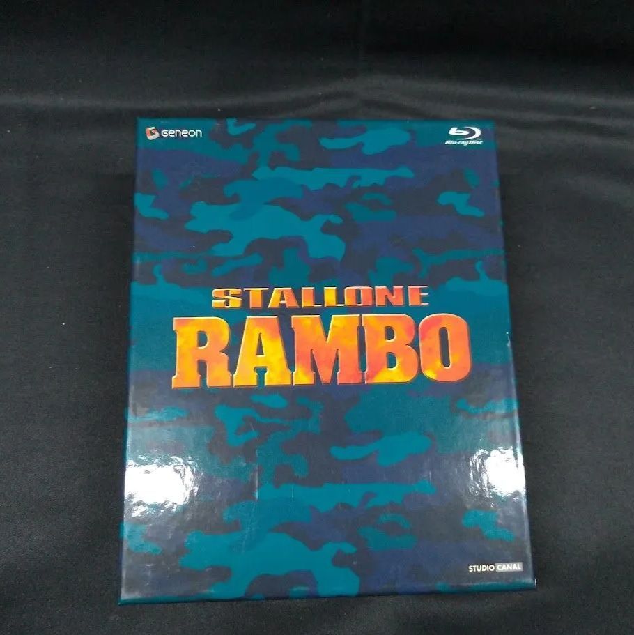 ランボー トリロジー 3部作＋最後の戦場［Blu-ray BOX］状態：非良
