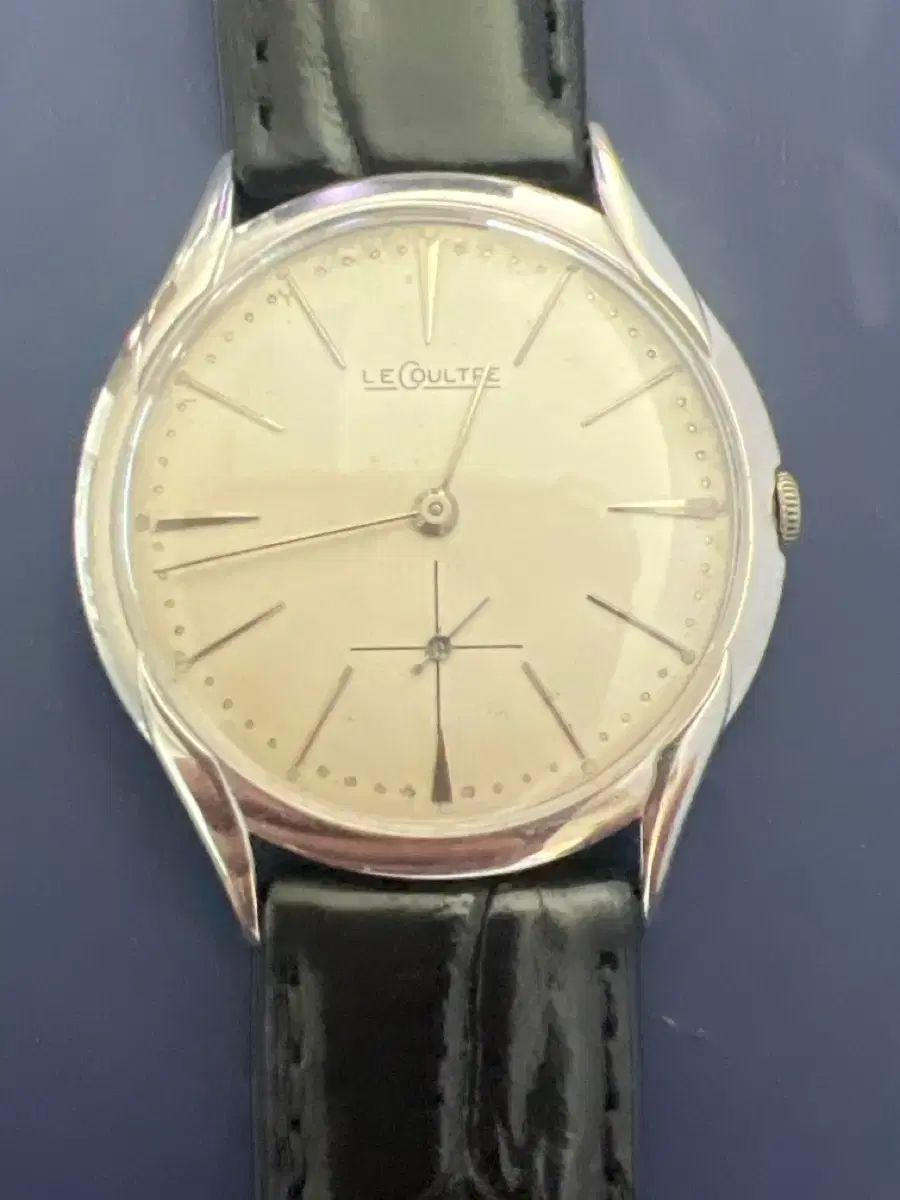 ルクルト ヴィンテージ 手巻き 14K white 総金時計