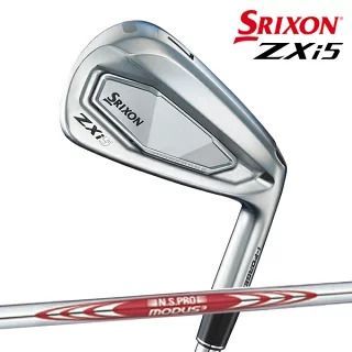 【硬さ：S】ダンロップ メンズ スリクソン ZXi5 アイアン 5本組(6-9、PW) NS PRO MODUS 3 TOUR 115 スチールシャフト