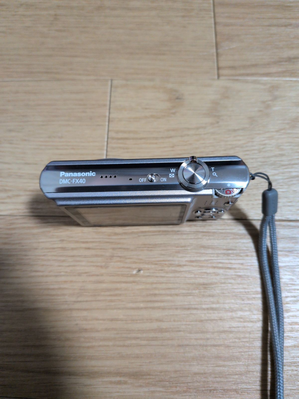 Panasonic LUMIX DMC-FX40 シルバー デジタルカメラ DMW-BCF10