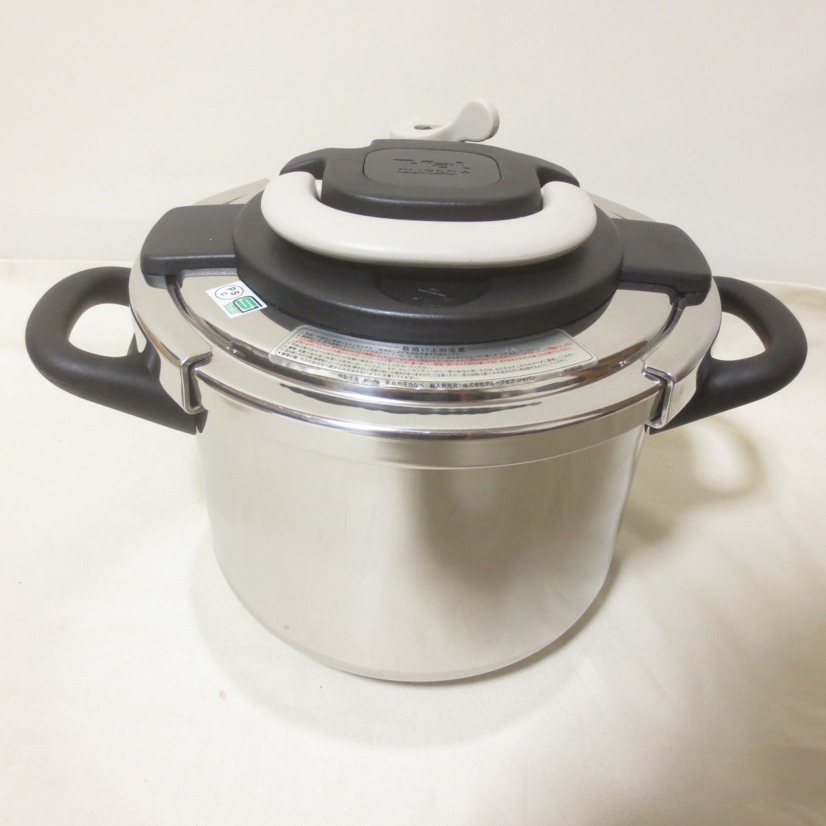 6L ティファール 圧力鍋 ルビー イージー ミニット クリプソ 6L 圧力鍋 T-fal（ティファール） 蒸し器付 調理器具