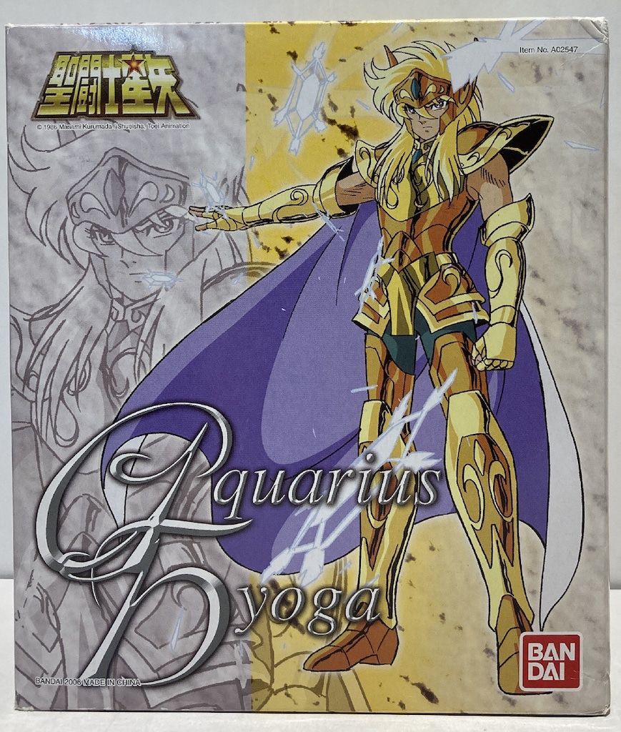 BANDAI ASIA 香港聖衣大系 車田正美 Aquarius Hyoga(黄金聖衣)/水瓶座 アクエリアス氷河