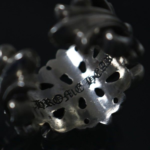 CHROME HEARTS 銀座店 クロムハーツ ダブルフローラルクロス リング