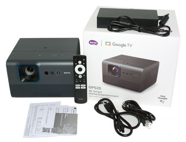 極美品 BENQ GP520 デジタルプロジェクター 元箱、リモコン付