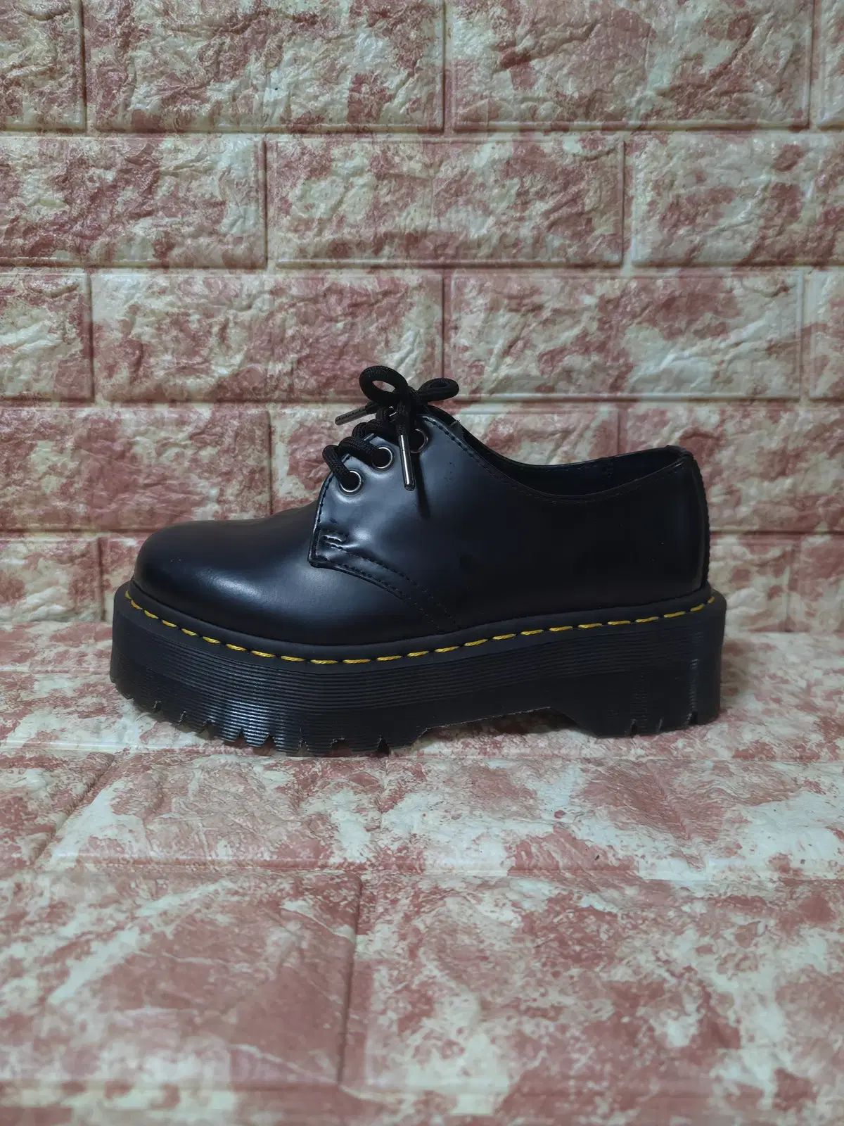 DR. MARTENS ドクターマーチン 1461 クアッド ブラック ポリシード スムース