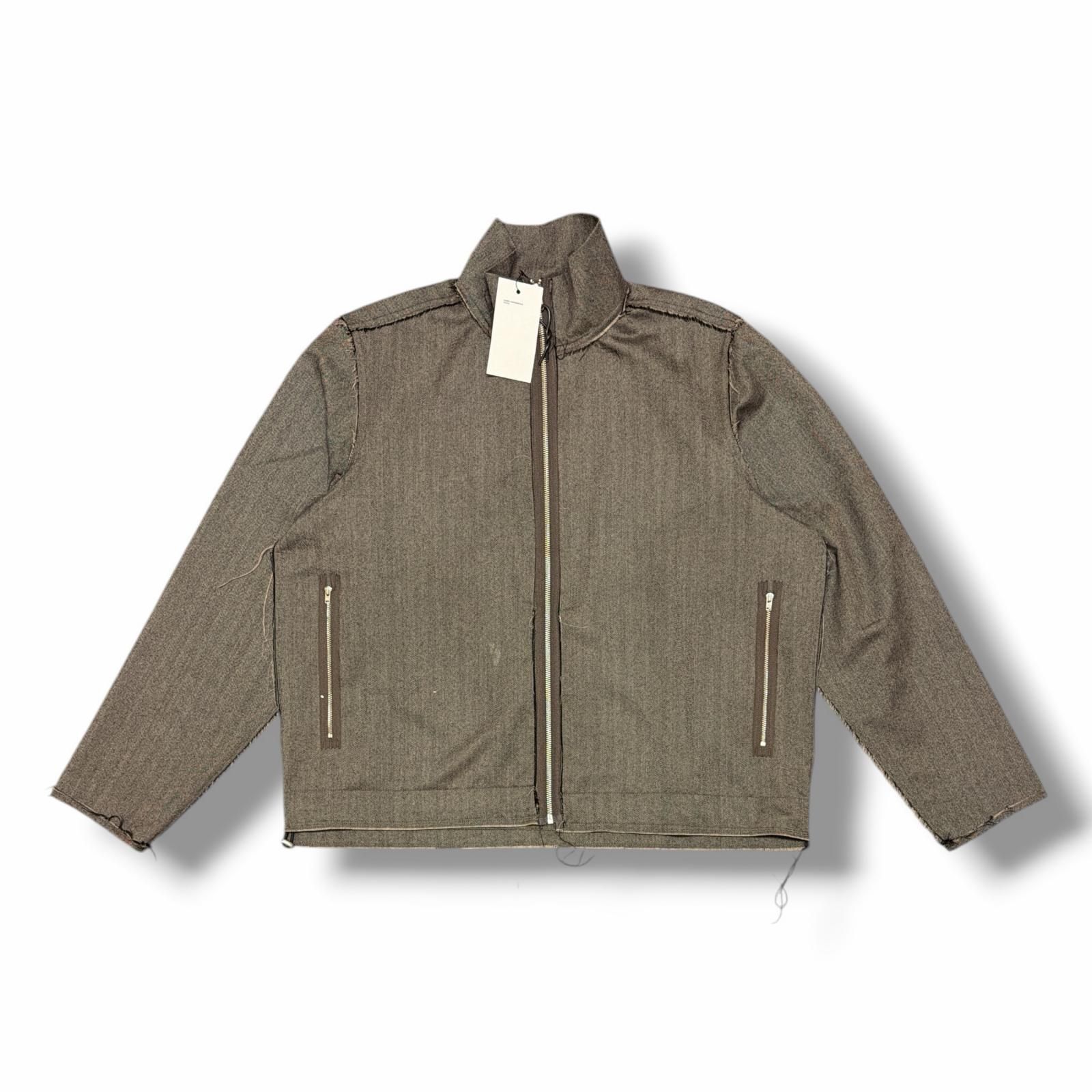 CAMIEL FORTGENS Track Jacket トラックジャケット ブルゾン カミエルフォートヘンス GKJ-55210-B ブラウン M （15266M）