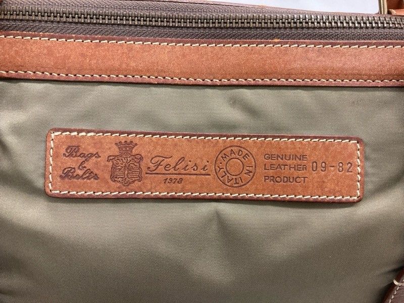 Felisi/フェリージ/ナイロン×レザービジネスバッグ/トートバッグ/09-82 Felisi/フェリージ/ナイロン×レザービジネスバッグ/トートバッグ/09-82