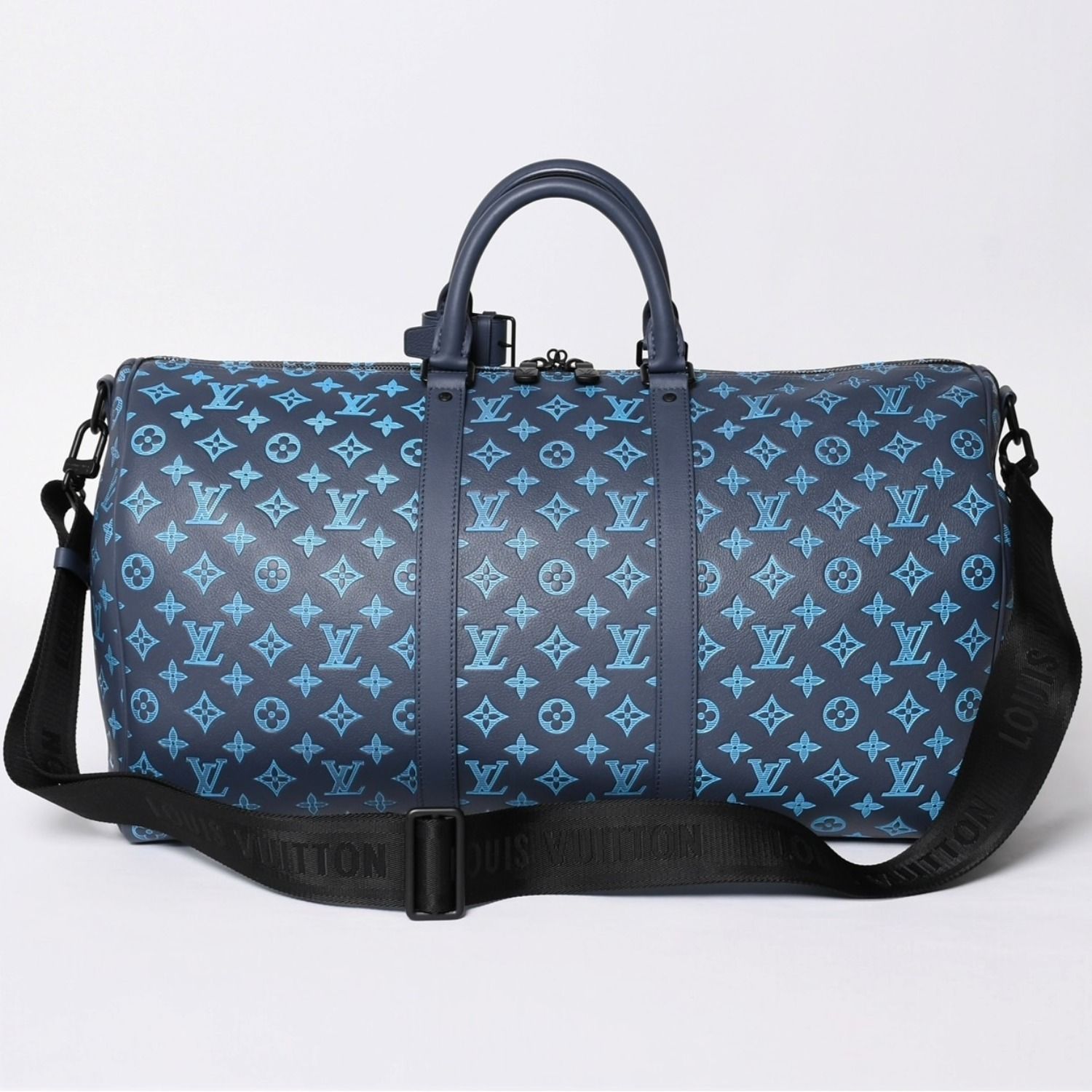 新品未使用 LOUIS VUITTON ルイヴィトン ボストンバッグ モノグラムシャドウ キーポル バンドリエール50 M46593 4a001919