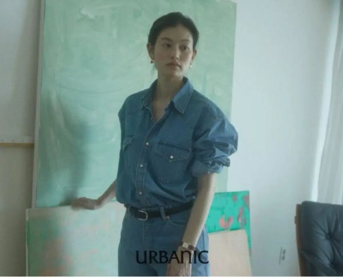 Urbanic30 アーバニック30 ウェスタン デニム シャツ
