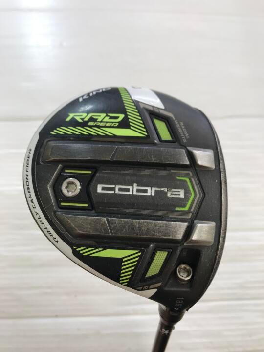 コブラ KING RADSPEED Black/Yellow 18.5度 ツアーAD for RADSPEED S
