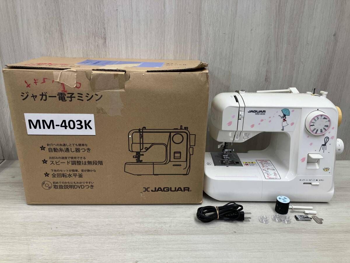 ジャンク 【ジャンク】 JAGUAR MM-403K ミシン - メルカリ