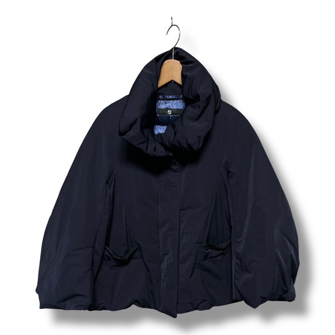 UNIQLO+J ハイブリッドダウンジャケット ジルサンダー S ネイビー
