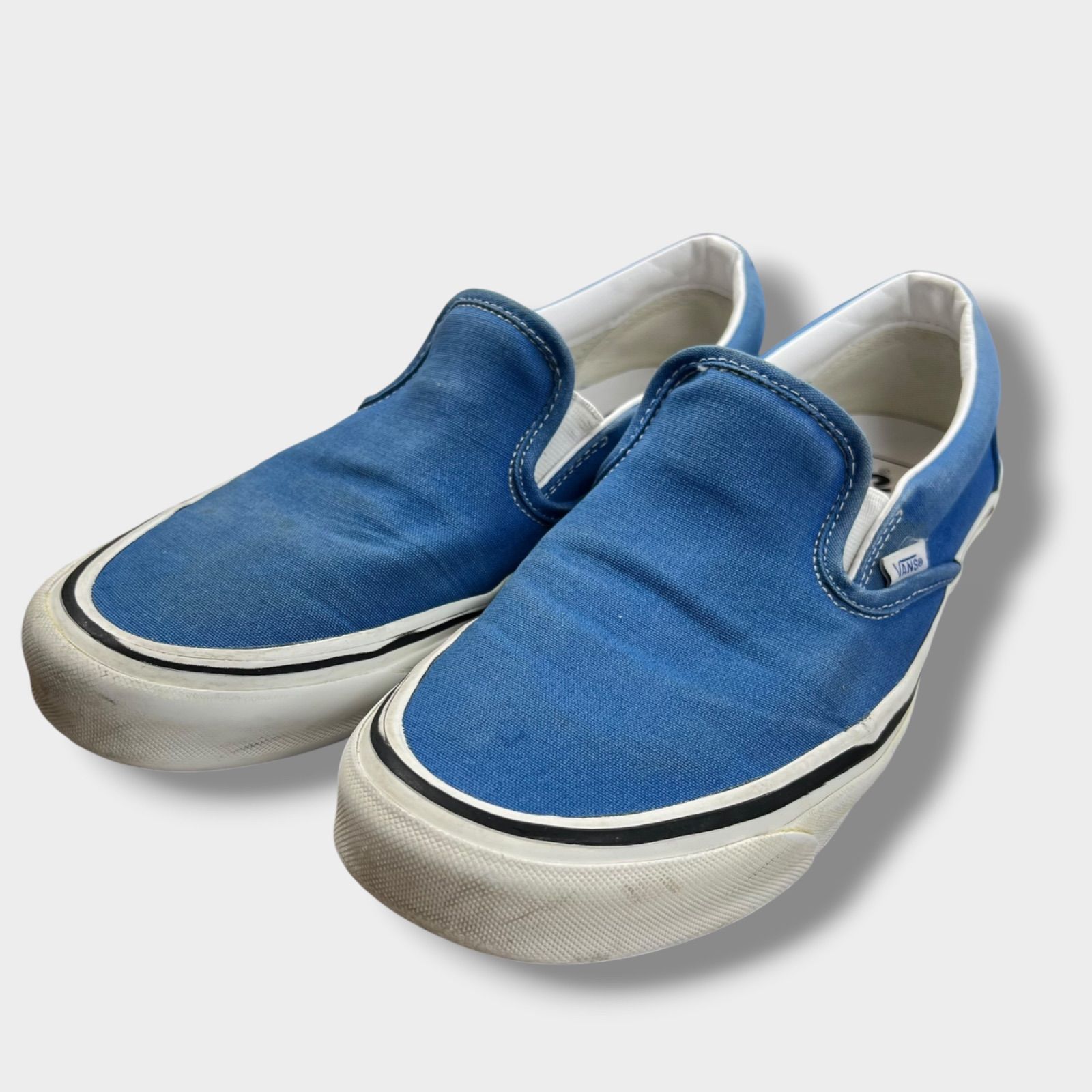 VANS Anaheim Style98 DX 27.5cm ブルー バンズ アナハイム スリッポン 