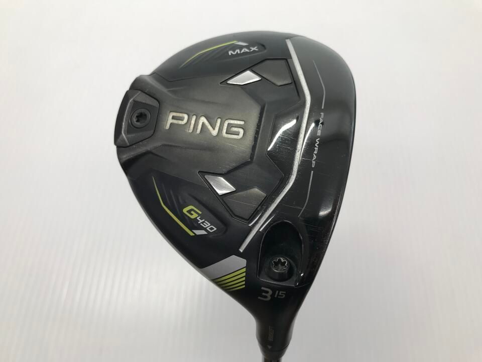 ピン　G430 MAX　15度　ALTA J CB BLACK　Rフレックス　フェアウェイウッド　中古【最短即日発送】 29,422円