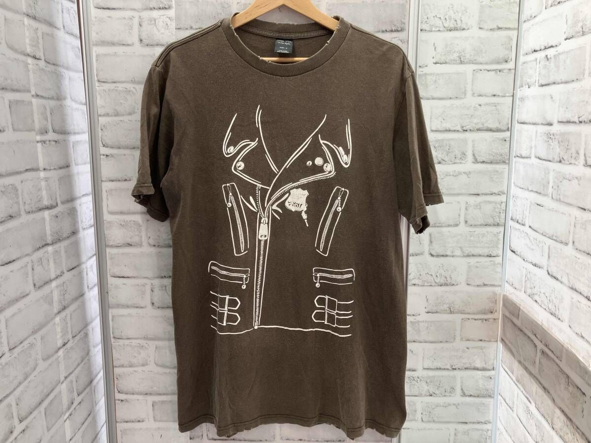 NUMBER (n) ine(ナンバーナイン) / 古着 00s / プリントTee / ダメージ加工 / Brown(ブラウン) / XLサイズ相当(4表記)