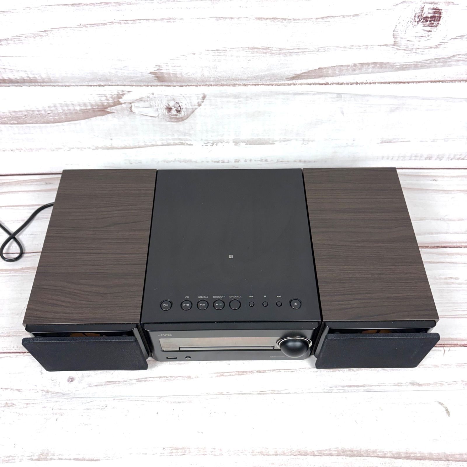 JVC CA-EXS5 ケンウッド Bluetooth 対応 ウッドコーン ミニコンポ (訳