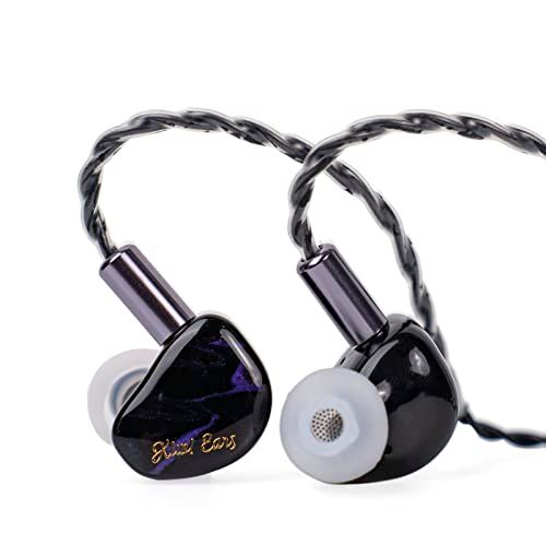 LINSOUL Kiwi Ears Cadenza 10mmベリリウムダイナミックHiFiインナーイヤーイヤホン 0.78mm2pinコネクタ リケーブル対応 (パープル)