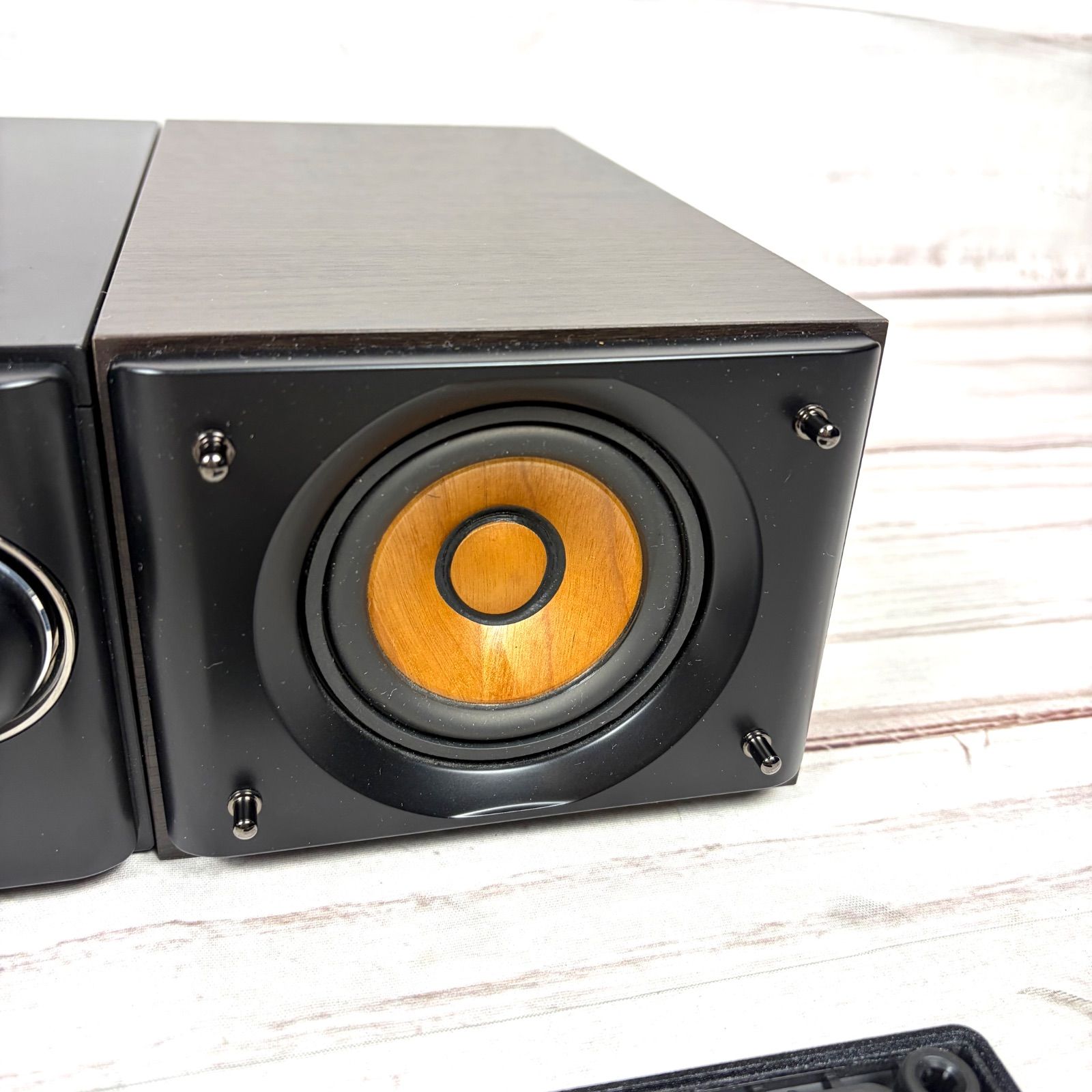 JVC CA-EXS5 ケンウッド Bluetooth 対応 ウッドコーン ミニコンポ (訳