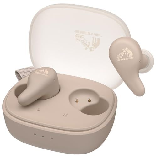 JVCケンウッド Victor HA-A22T-T ワイヤレスイヤホン Bluetooth Ver.5.4 合計26時間再生 ノイズキャンセリング マイク付き 小型 軽量 防滴 シアーデザイン モカ
