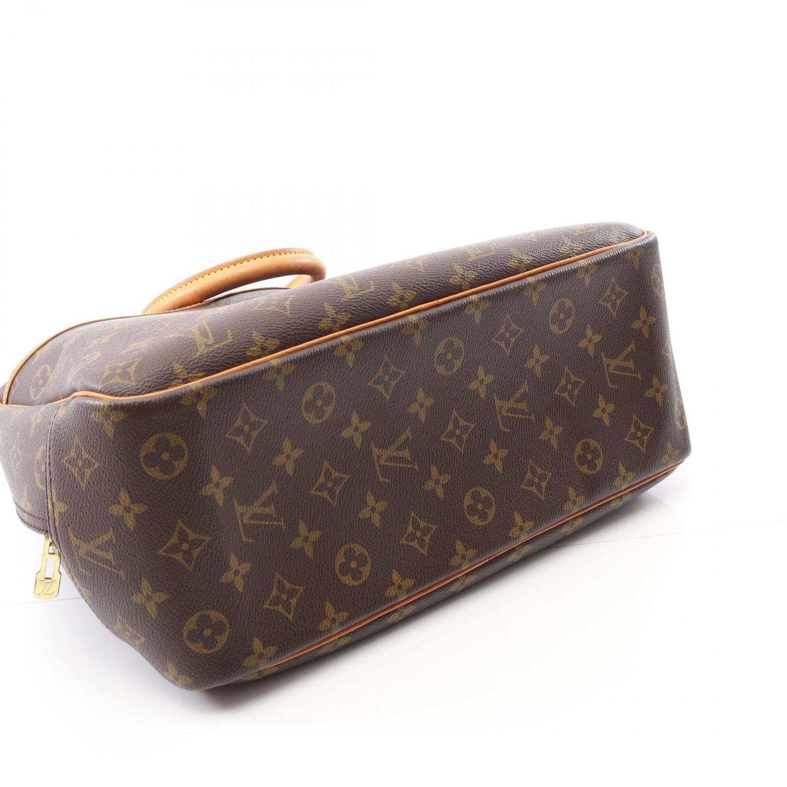 LOUIS VUITTON◇ハンドバッグ/PVC/BRW/総柄/M47270 ドーヴィル（LOUIS 