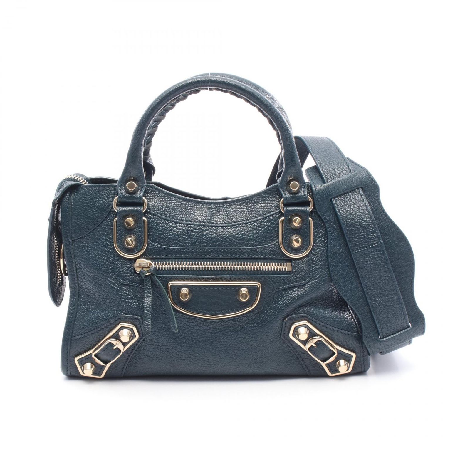 バレンシアガ BALENCIAGA ハンドバッグ クラシック メタリック エッジ 
