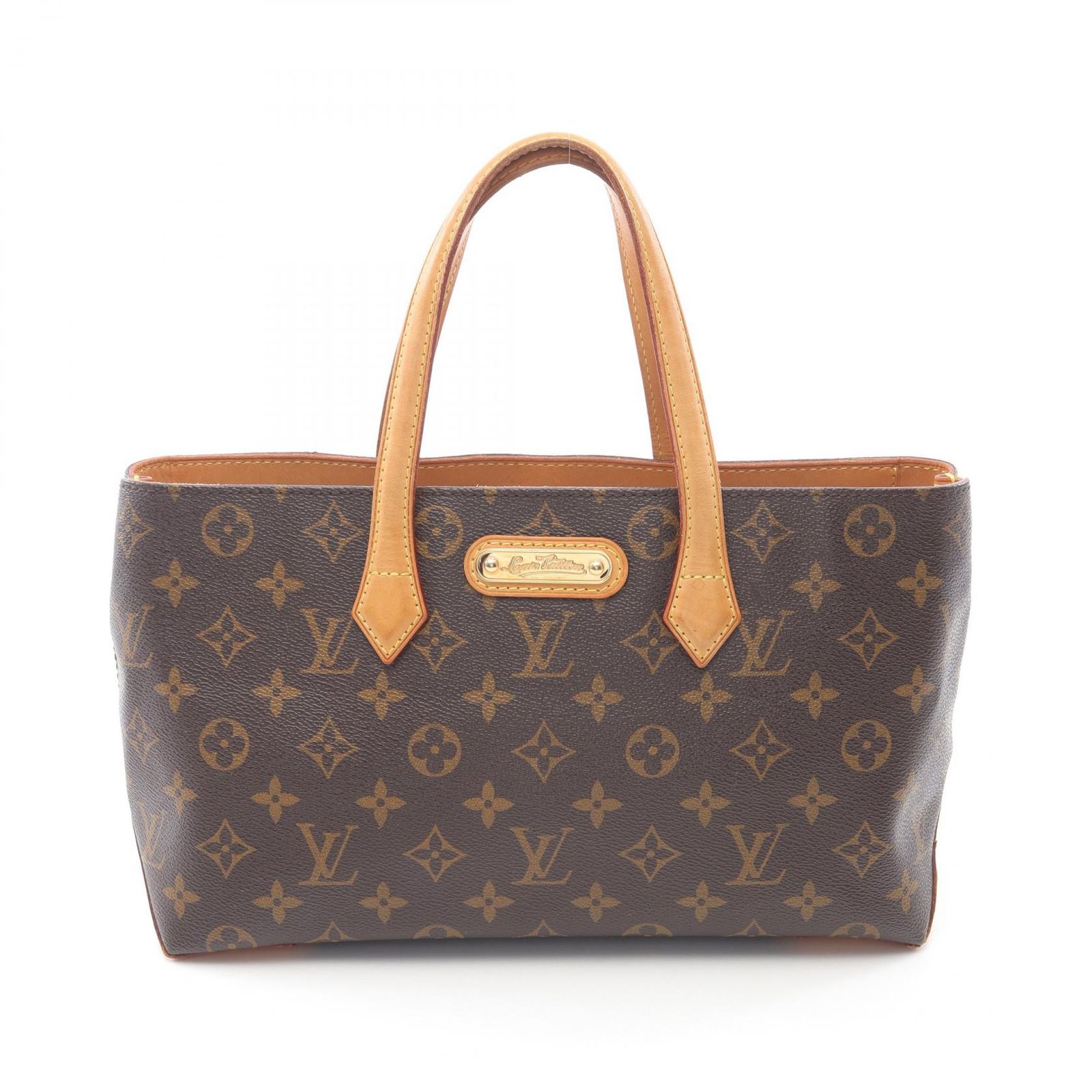 ルイ・ヴィトン LOUIS VUITTON ハンドバッグ ウィルシャーPM M45643 PVCコーティングキャンバス レザー ウィルシャーPM レディース Used B