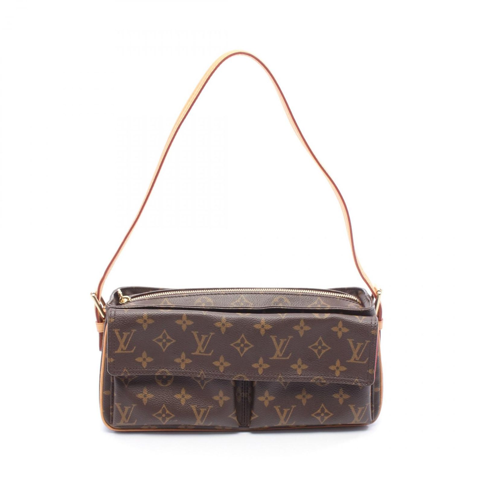 ルイ・ヴィトン LOUIS VUITTON ショルダーバッグ ヴィバシテMM M51164 PVCコーティングキャンバス レザー ヴィバ・シテMM レディース Used A
