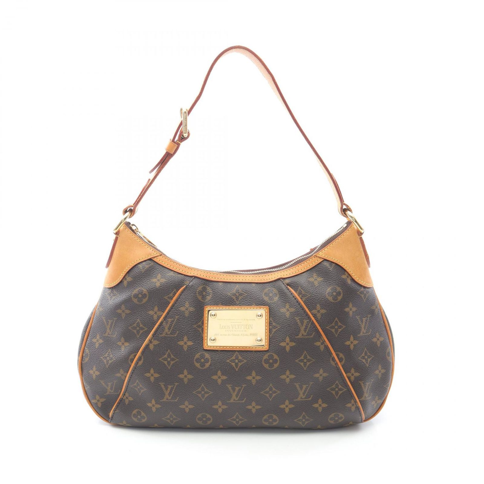ルイ・ヴィトン LOUIS VUITTON ショルダーバッグ テムズGM M56383 PVCコーティングキャンバス レザー テムズGM レディース Used B
