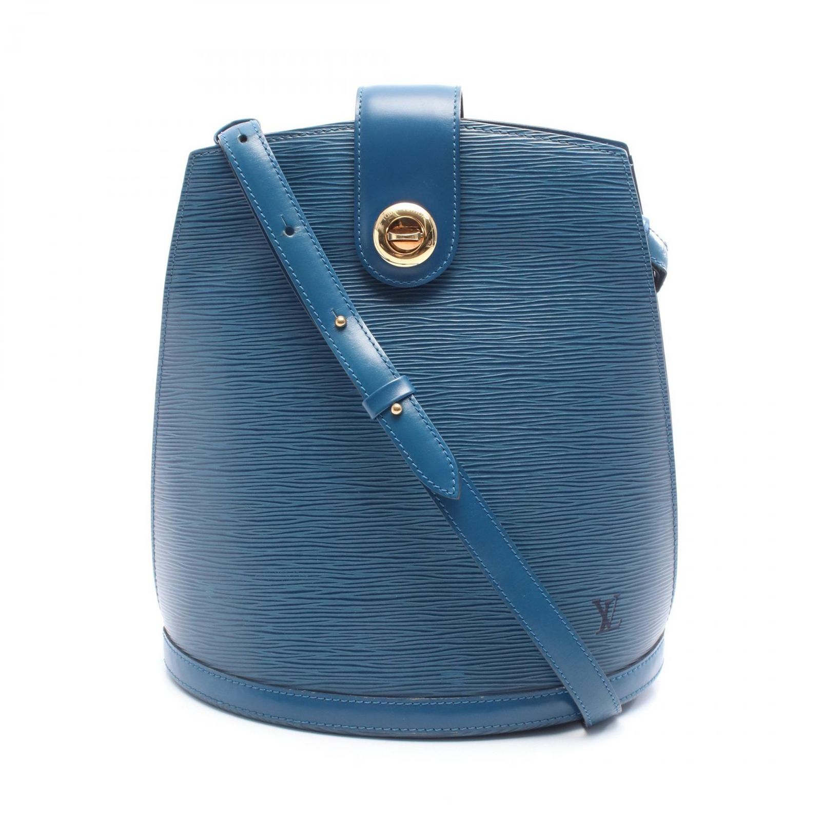 ルイ・ヴィトン LOUIS VUITTON ショルダーバッグ クリュニー M52255 トレドブルー レザー クリュニー レディース Used B
