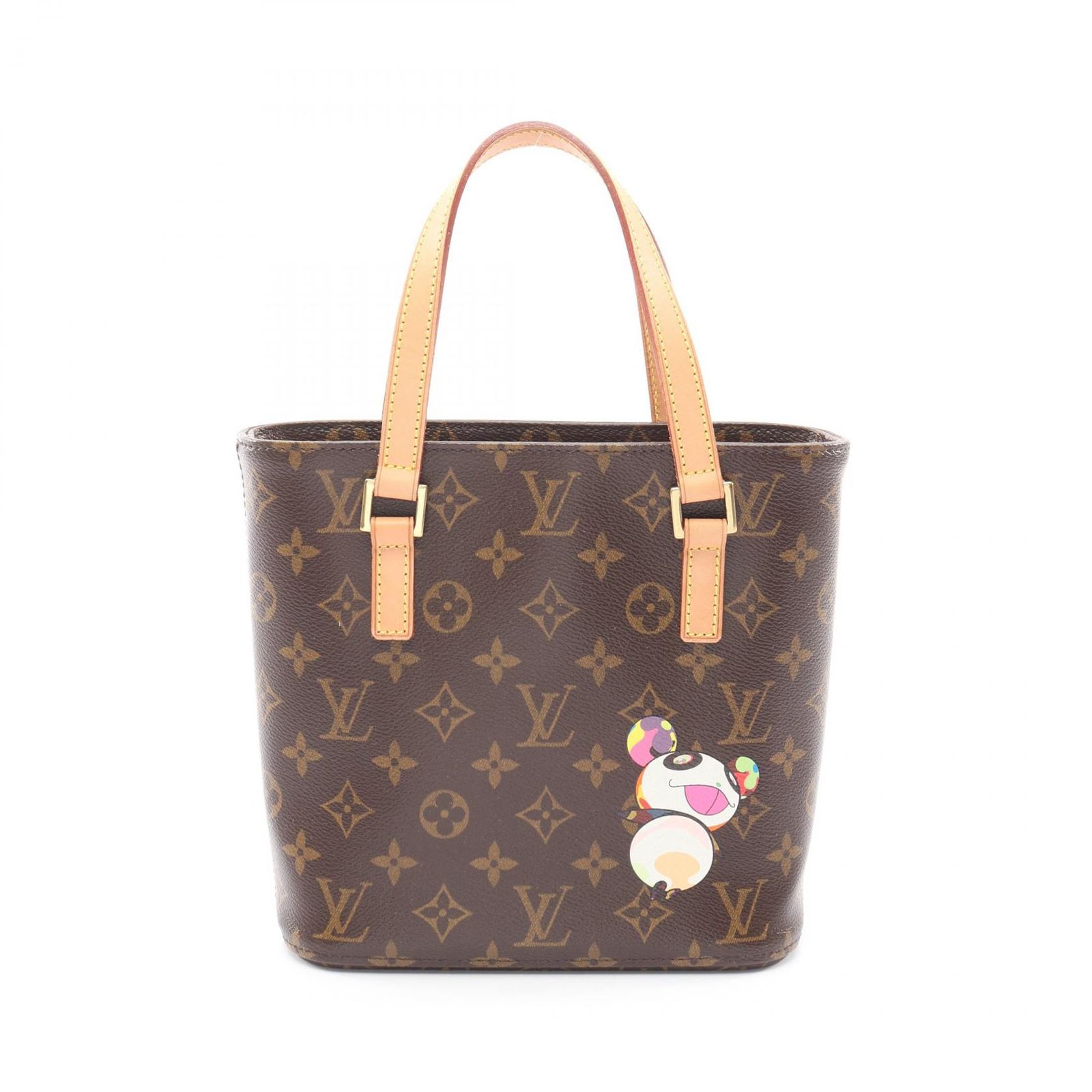 ルイ・ヴィトン LOUIS VUITTON ハンドバッグ ヴァヴァンPM モノグラムパンダ M51173 PVCコーティングキャンバス レザー ヴァヴァンPM レディース Used A