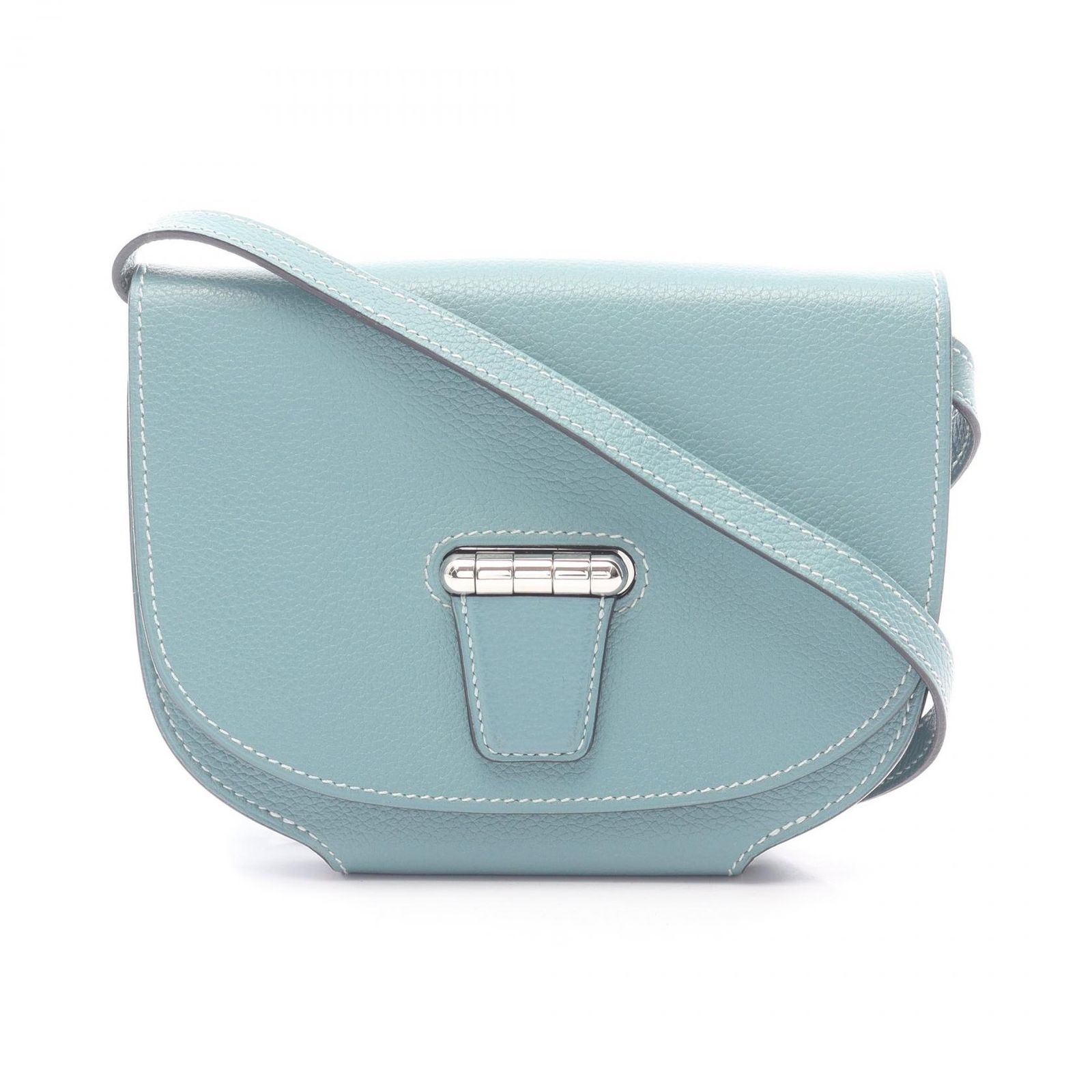 エルメス HERMES ショルダーバッグ ミニ コンヴォワイユール シエル レザー ミニ・コンヴォワイユール シエル レディース Used A