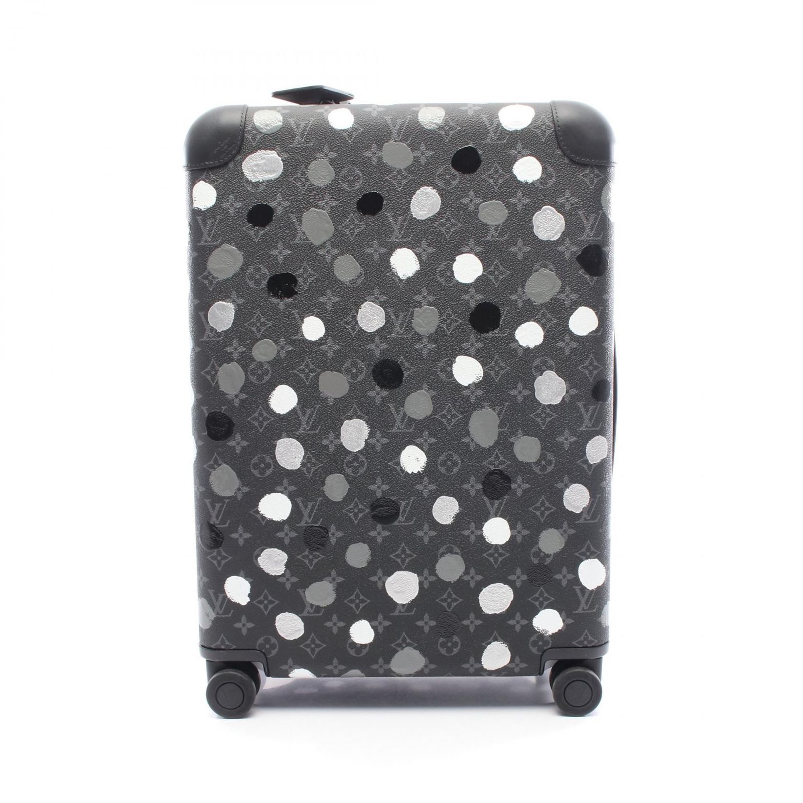 ルイ・ヴィトン LOUIS VUITTON キャリーバッグ LOUIS VUITTON × yayoi kusama ホライゾン55 モノグラムエクリプス M10122 PVCコーティングキャンバス レザー LV×YK ホライゾン55