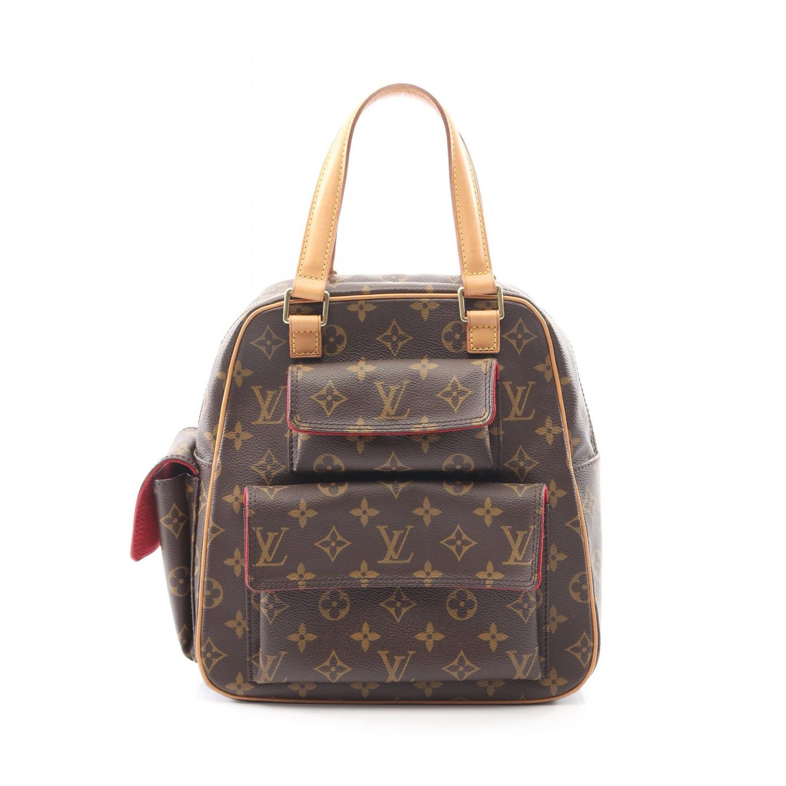 ルイ・ヴィトン LOUIS VUITTON ハンドバッグ エクサントリシテ M51161 PVCコーティングキャンバス レザー エクサントリ・シテ レディース Used B