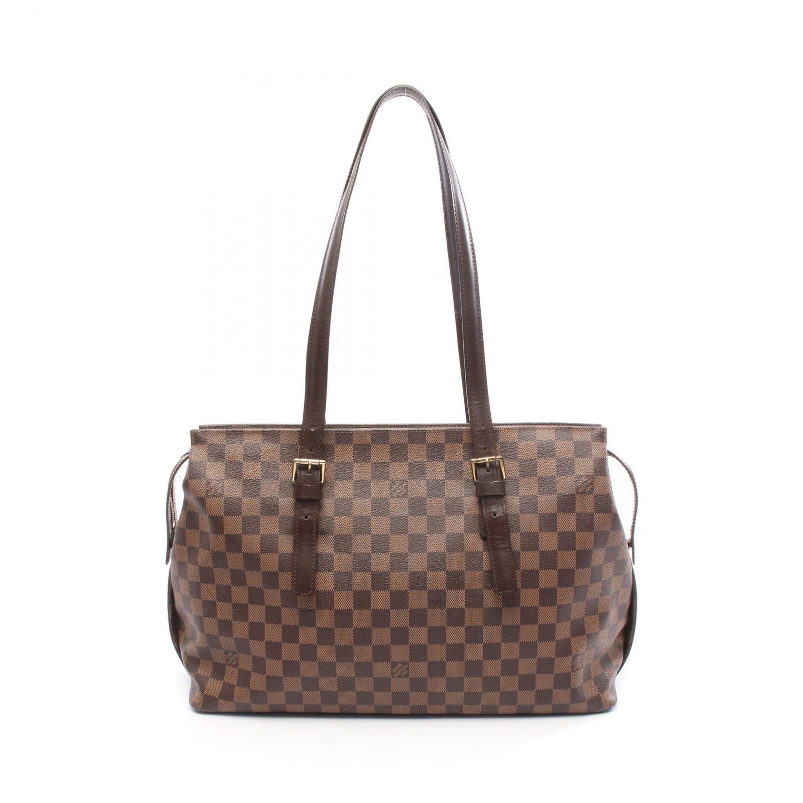 ルイ・ヴィトン LOUIS VUITTON トートバッグ チェルシー N51119 PVCコーティングキャンバス レザー チェルシー レディース Used B