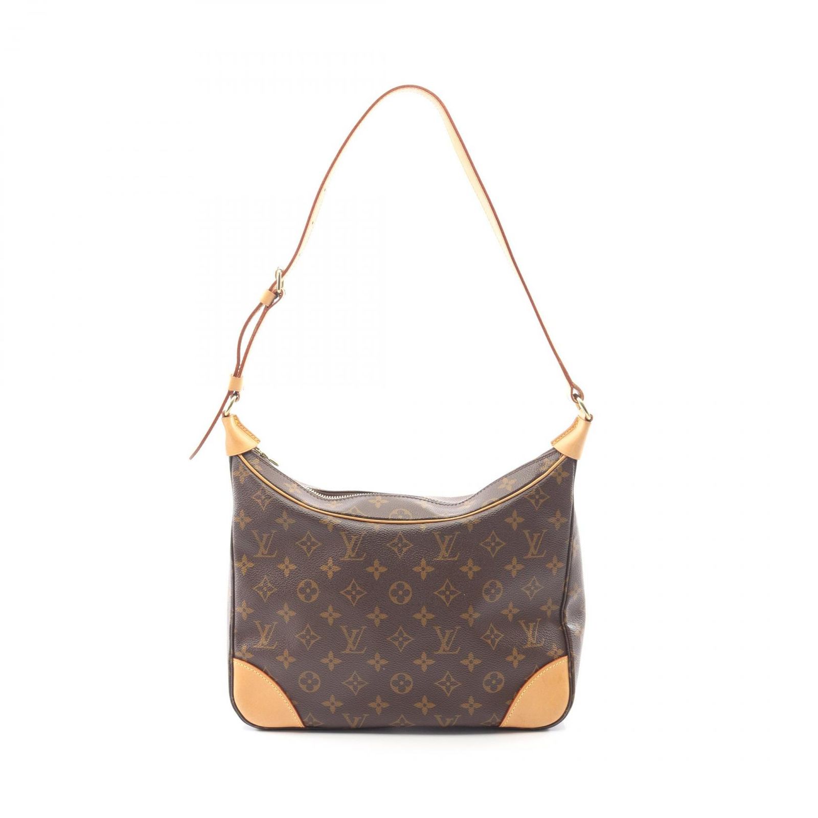 ルイ・ヴィトン LOUIS VUITTON ショルダーバッグ ブローニュPM M51265 PVCコーティングキャンバス レザー ブローニュ30 レディース Used A