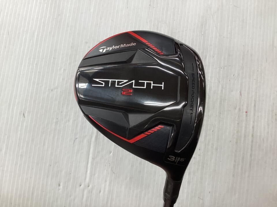 テーラーメイド STEALTH2 15度 TENSEI RED TM50 Sフレックス フェアウェイウッド 中古【最短即日発送】