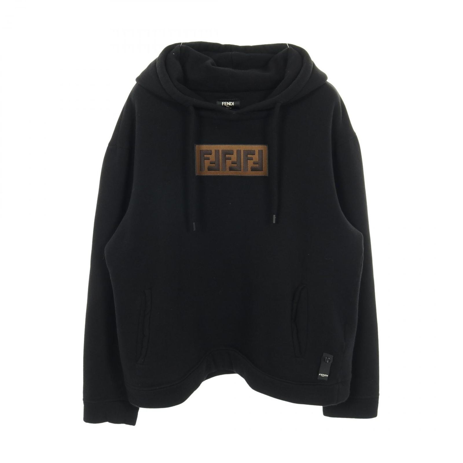フェンディ FENDI パーカー ズッカ ボックスロゴ コットン カシミヤ パーカー メンズ Used B