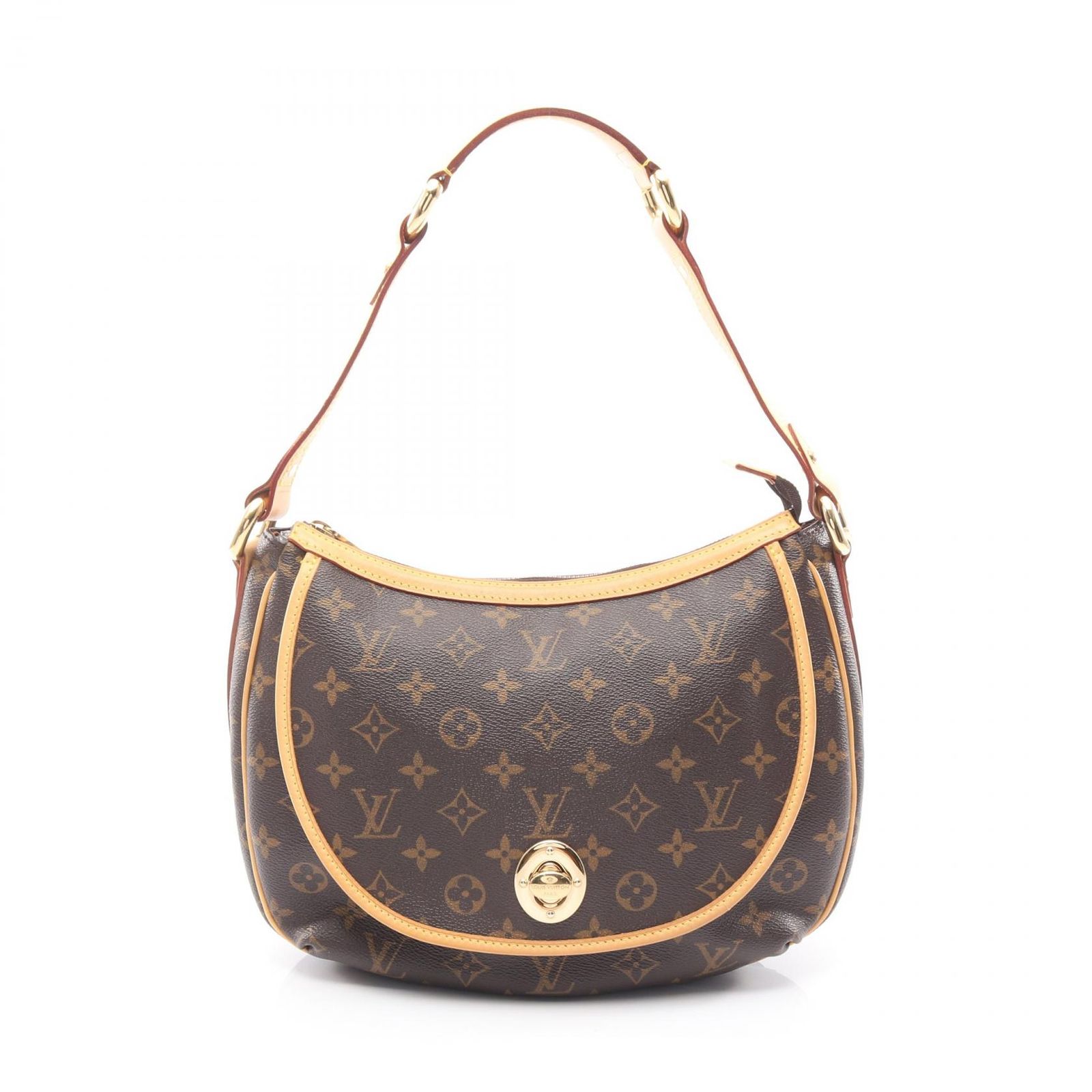 ルイ・ヴィトン LOUIS VUITTON ショルダーバッグ トゥラムPM M40076 PVCコーティングキャンバス レザー トゥラムPM レディース Used A