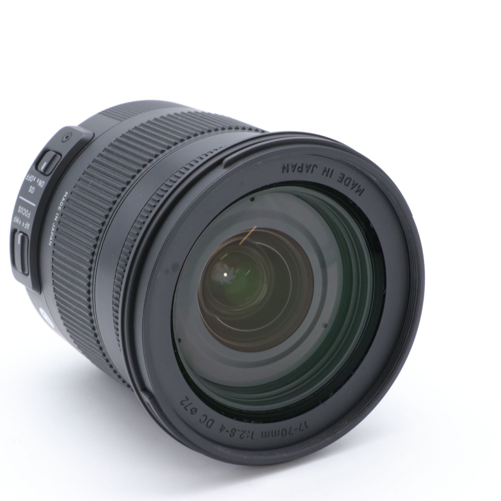 送料無料】【良品】SIGMA 17-70mm F2.8-4 DC MACRO OS HSM Nikon F-DX 