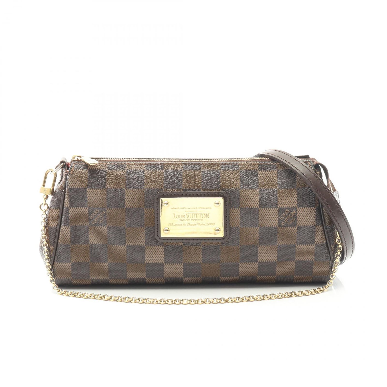 ルイ・ヴィトン LOUIS VUITTON ハンドバッグ エヴァ N55213 PVCコーティングキャンバス レザー エヴァ レディース Used B