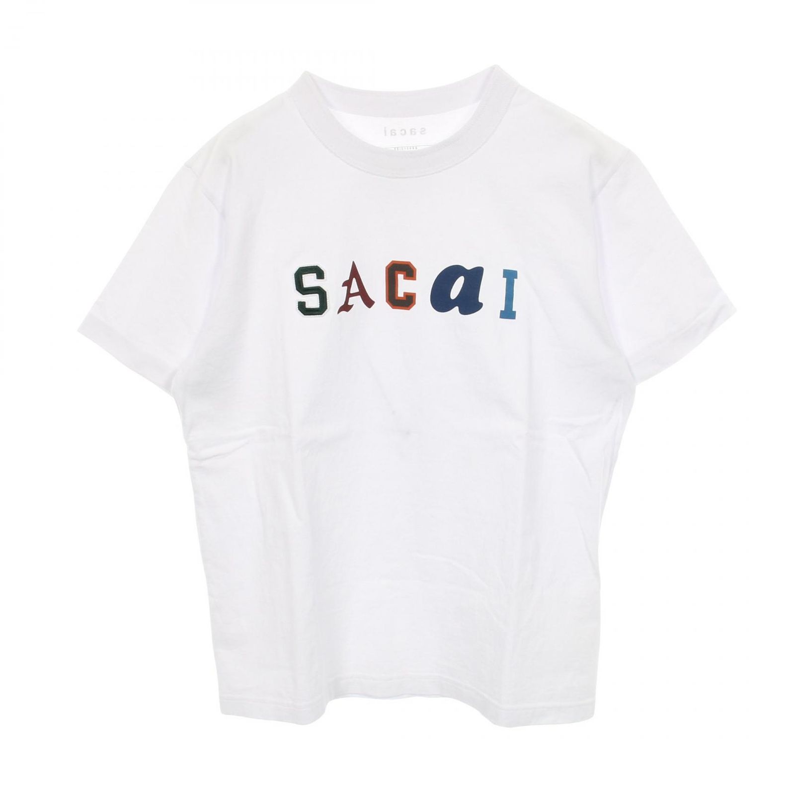 サカイ Sacai 半袖Tシャツ コットン Tシャツ メンズ Used A