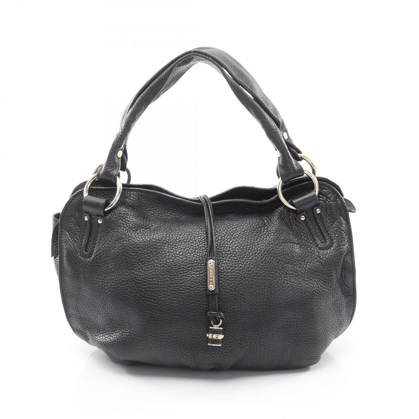 セリーヌ CELINE ハンドバッグ ビタースウィート 160663 ブラック レザー ビタースウィート ハンドバッグ レディース Used A