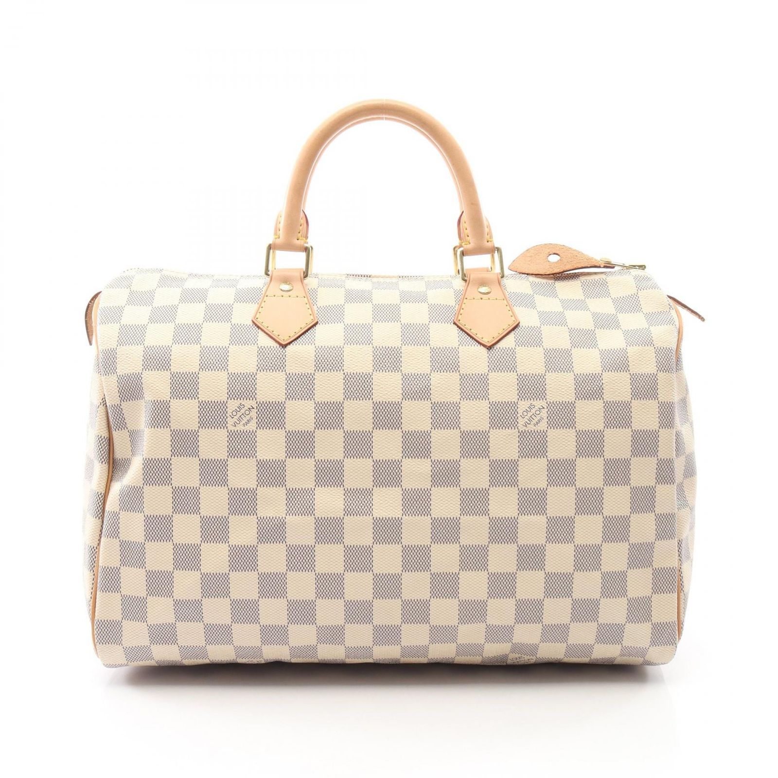 ルイ・ヴィトン LOUIS VUITTON ハンドバッグ スピーディ35 N41535 PVCコーティングキャンバス レザー スピーディ35 レディース Used A