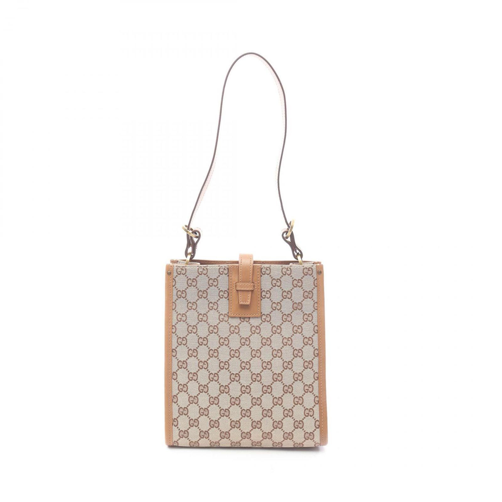 グッチ GUCCI ショルダーバッグ GGキャンバス 110292 ベージュ