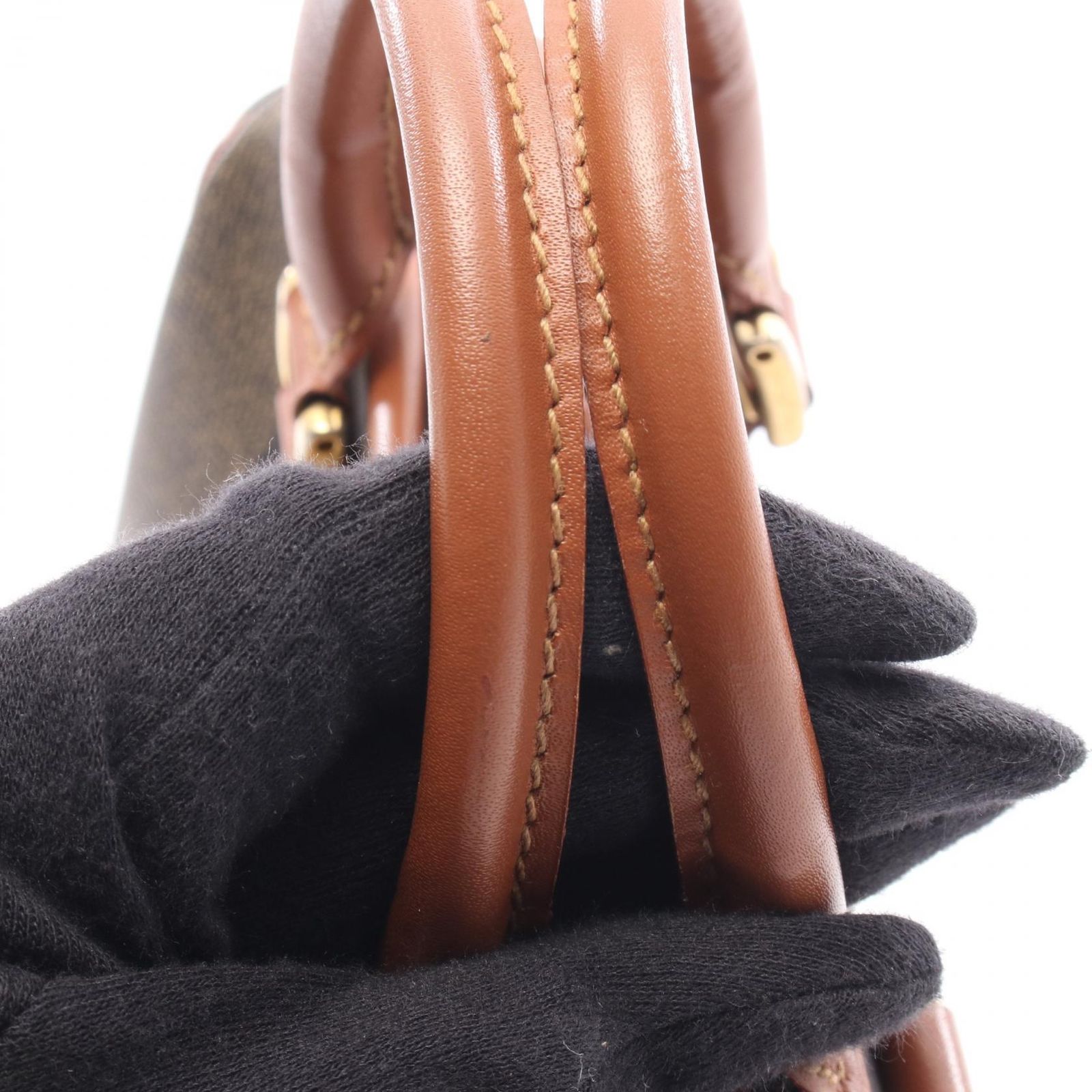 フェンディ FENDI ハンドバッグ ペカン ブラウン/ブラック/ベージュ 