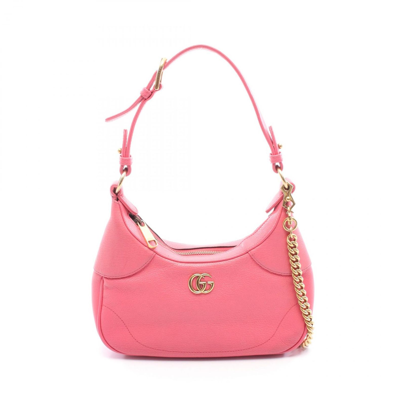 グッチ GUCCI ショルダーバッグ アフロディーテ スモール 731817 ピンク レザー アフロディーテ スモール チェーンショルダー レディース Used A