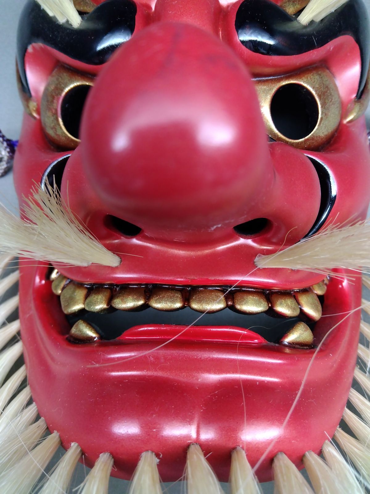 縁起物】猿田彦命 神楽面 お面 伝統工芸 厄除け 魔除け みちひらきの神
